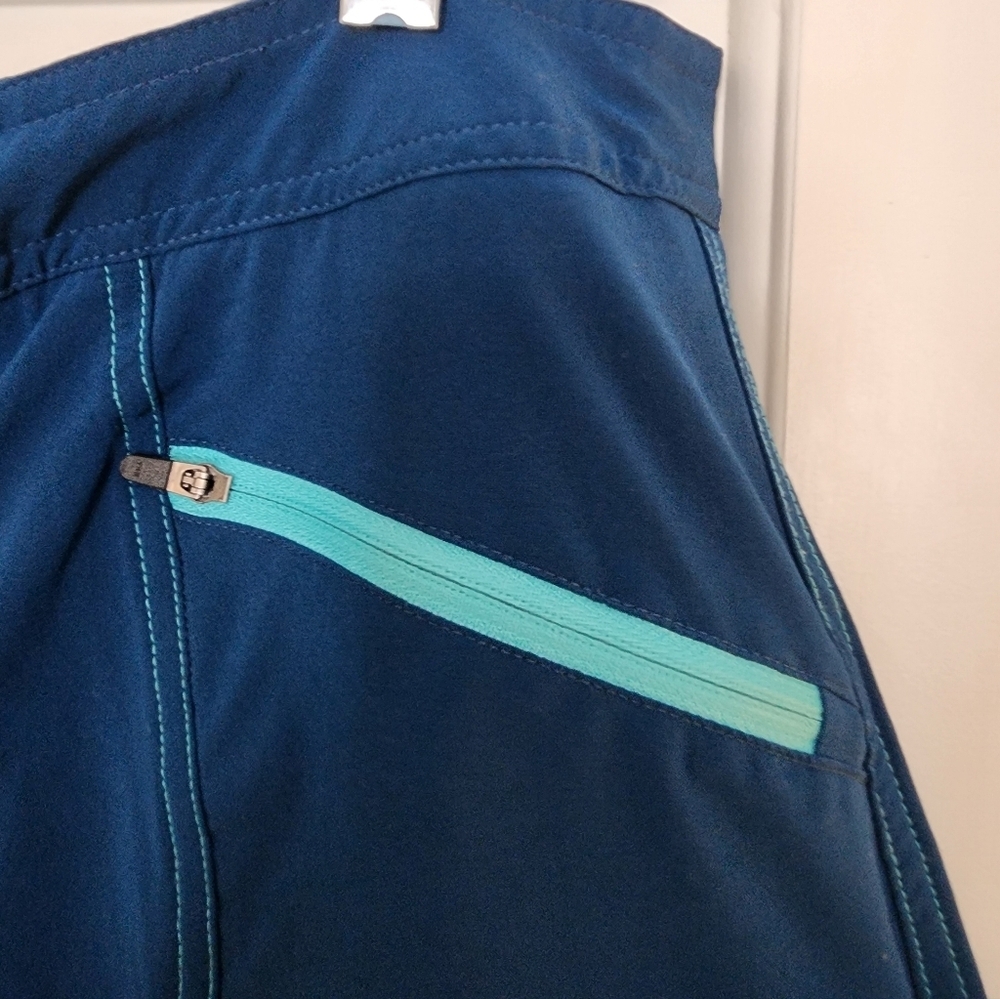 Title Nine Swingtastic Skort Skirt Teal Size 10 Upf50 Tennis Countryclub Active - Picture 4 of 12